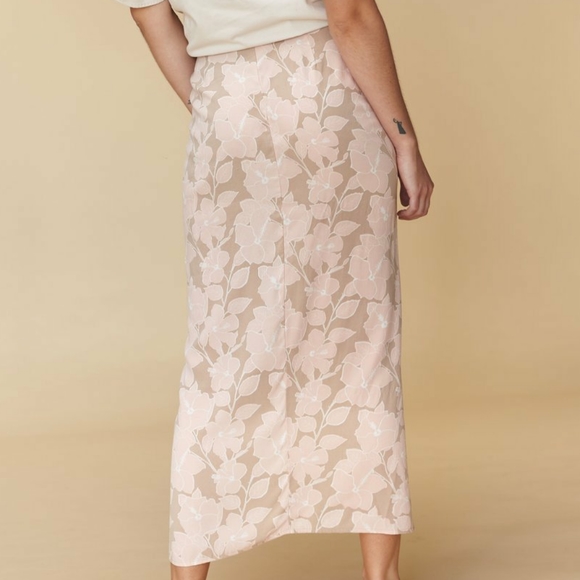 New acacia rumi skirt south pacific silk M stretch - Picture 15 of 16
